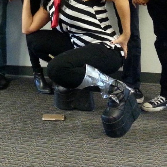 Platform boots - Picture 2 of 5